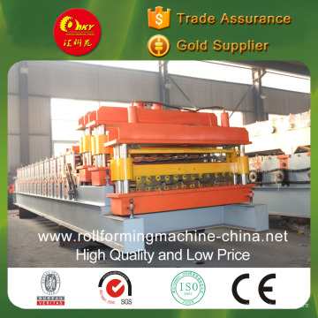 Double Layer Cold Pressure Tile Machine for Glazed and Dovetail Panels